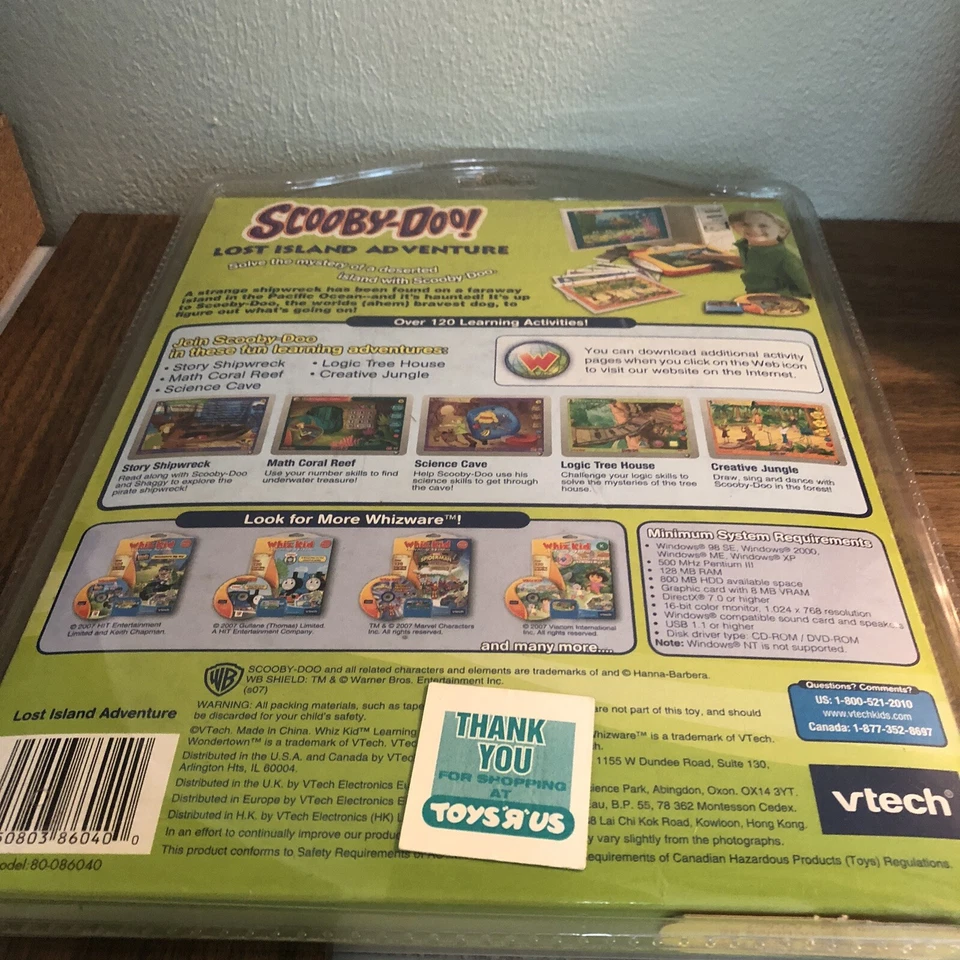 New Whizware Scooby-Doo &Dora the Explorer for Vtech Whiz Kid Learning System - Image 4 of 4