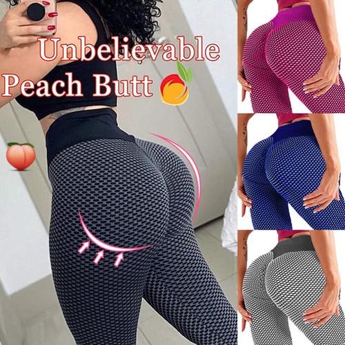 Women Honeycomb Yoga Pants Anti 