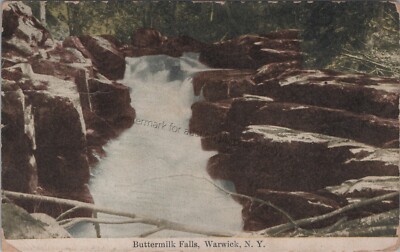 Warwick, NY: Buttermilk Falls Vintage Orange County, New York