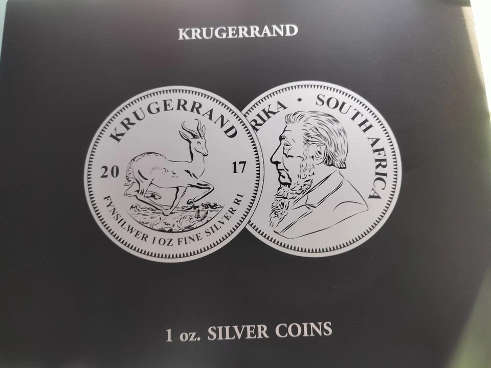 EMIBOR - KRUGERRAND (2017-2025). SERIE COMPLETA. 9 monedas de plata. S/C - Imagen 3 de 4