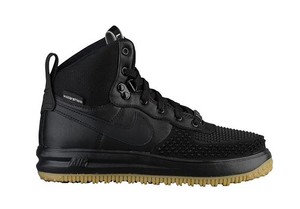 Nike SZ 6.5 Lunar Force 1 Duckboot Winter SneakerBoots 882842-001 Kids GS Shoes