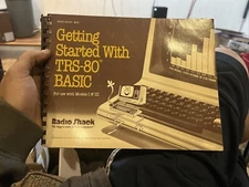 Vintage Radio Shack 26-2107 Getting Started with TRS-80 BASIC Book