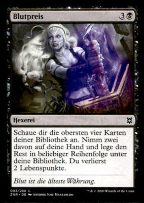 MTG Blutpreis #093 ZNR Dt. Common (B3338)
