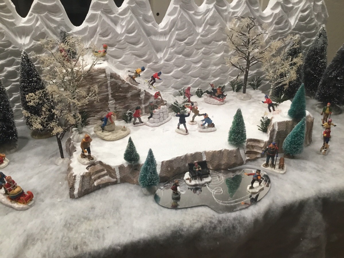 ププ　LEMAX クリスマス　スキーリゾート　ジオラマ　ライトハウス ププ LEMAX クリスマス スキーリゾート ジオラマ ライトハウス ププ