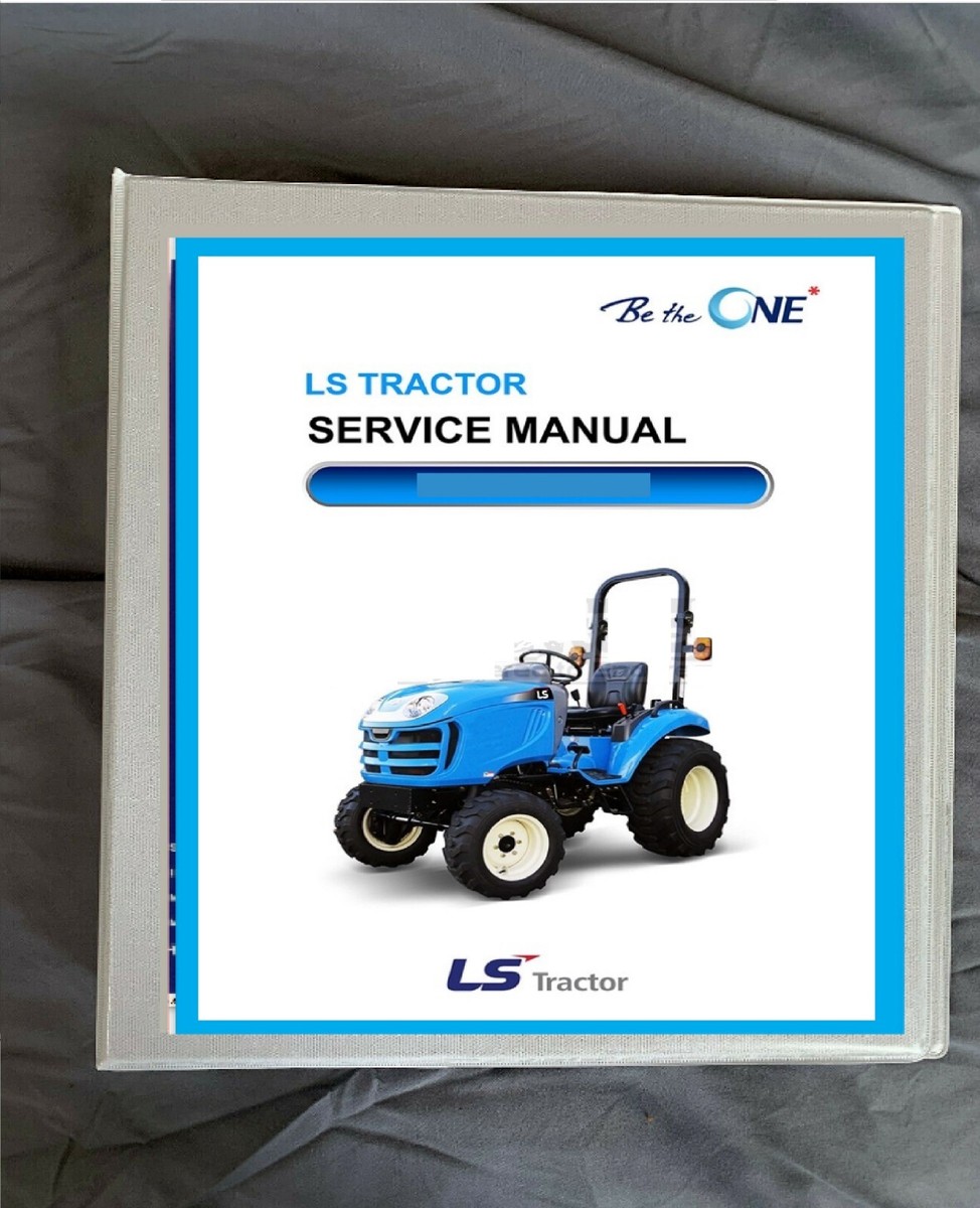 LS MT235e MT235SE Tractor Workshop Service manual & BINDER