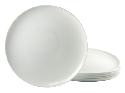 CreaTable - Italien Party - Pizzateller 6-tlg (Weiss)