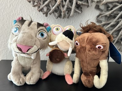 Ice Age - Kuscheltiere - Für Sammler & Fans - Big Headz - Zusammen 3er