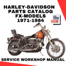1971 - 1984 Harley-Davidson FX Parts Catalog Manual | eBook | PDF FILE