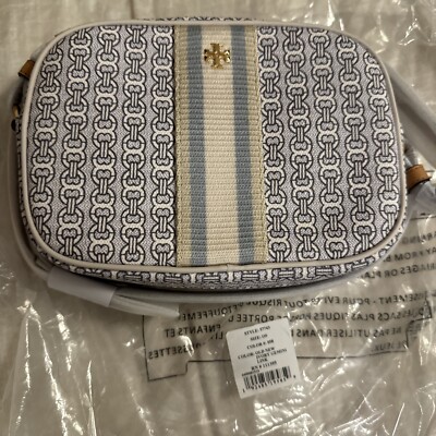 Tory Burch Small Gemini Link Coated Canvas Tote Tory Burch Gemini