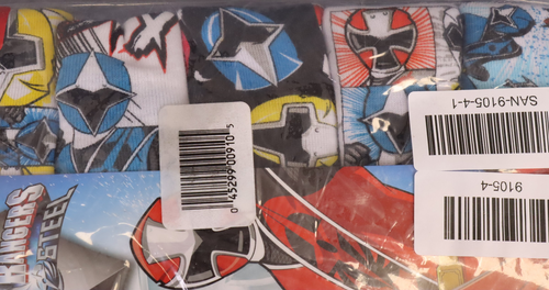 Power Rangers Boys Underwear 5 Pack Briefs Size 6 - Picture 4 of 5