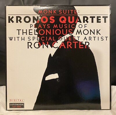 Kronos Quartet W/ Ron Carter - Monk Suite - Vinyl LP, 1985 Landmark Records