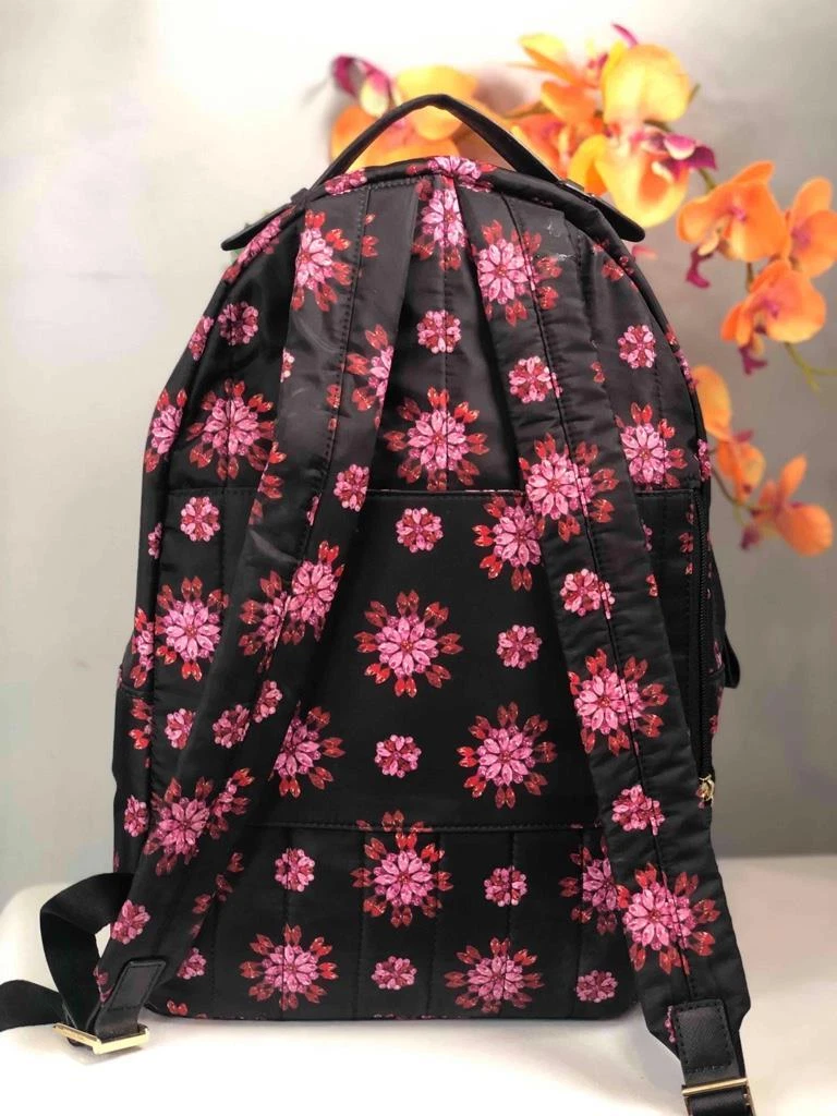 Backpacks Michael Kors - Kelsey black floral nylon large backpack