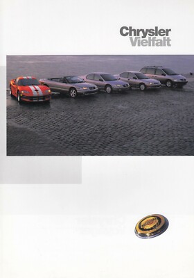 Chrysler Viper Stratus Neon Voyager Germany Brochure Brochure 1997 N