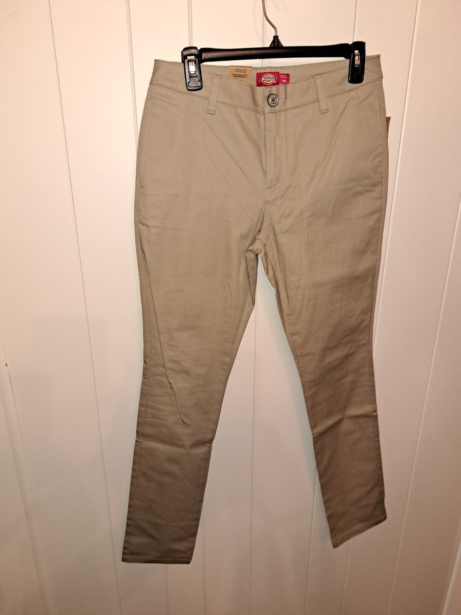 Original Dickies Pocket Juniors Mid Rise Stretch Twill Skinny