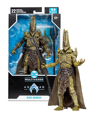 DC Multiverse King Kordax (Aquaman and the Lost Kingdom) McFarlane 7'' Figure NIB