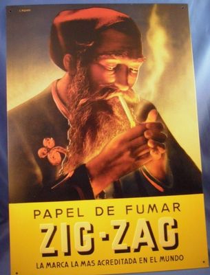 ビンテージ ZIGZAG ペーパーホルダー