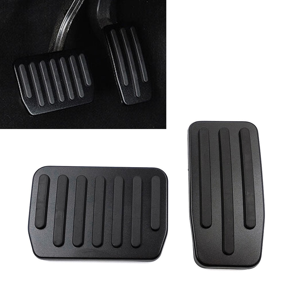 Brake Gas Pedals Protection Cover Fit Tesla Model 3 17-23 & Model Y 20-22 Black