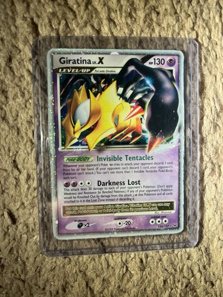 Pokémon Giratina LV.X Platinum TCG Card 2009 #124/127 | eBay