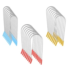 24 Pcs Assorted Hot Roller Clips Replacement Fits Most Sized Rollers Curlers