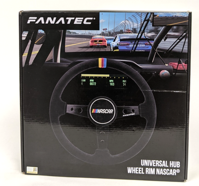 FANATEC NASCAR ステアリングホイール 本体 Fanatec Podium Wheel Rim NASCAR Universal Hub UH_RNASCAR Steering