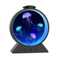 Jellyfish Lamp, 7-Color Changing Jellyfish Aquarium Light for Relax, Mood Lam...