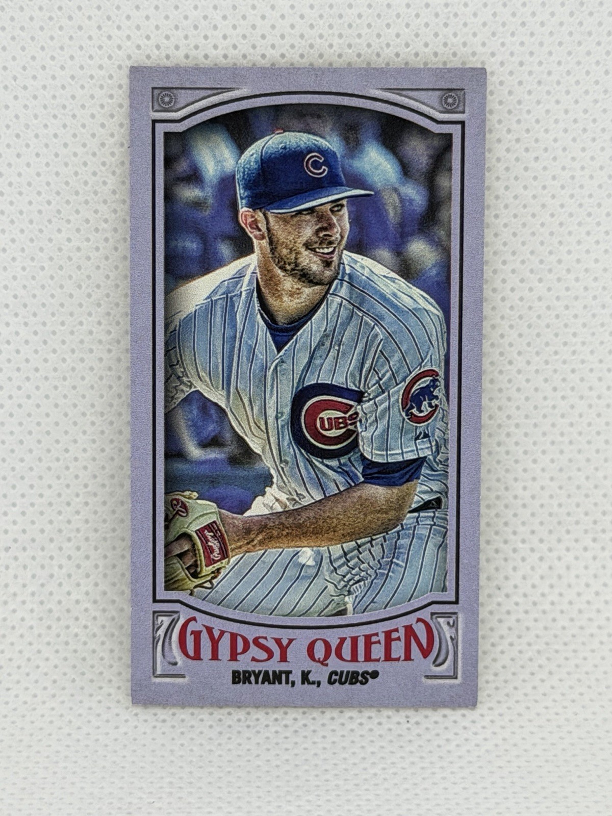 2016 Topps Gypsy Queen Mini Kris Bryant Purple Parallel /250 #79 Cubs WS MVP