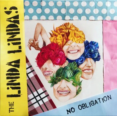 The Linda Lindas No Obligation ORANGE & WHITE GALAXY Epitaph Vinyl LP