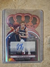 2022-23 Panini Crown Royale Dyson Daniels Pink /49 Autograph