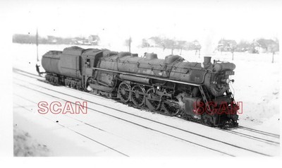25E355 RP 1940s/50s CANADIAN NATIONAL RAILWAY 4-8-4 LOCO #6122