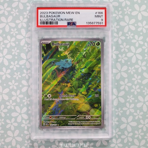 Bulbasaur graded PSA 9 for sale on eBay