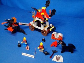 LEGO Fright Knights Traitor Transport #6099 Complete w/ Dragon Cave, Box, Manual