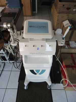 Wellcotec Hydra Facial Hydra4Face Aquafacial Gerät Vollausstattung Hydra 4 Face