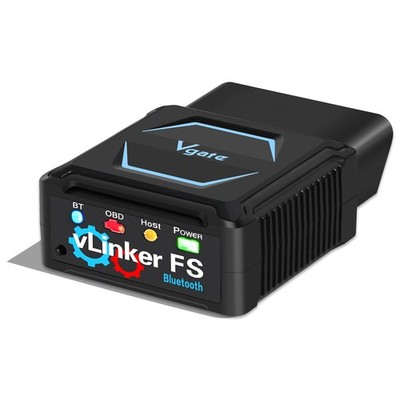 Vgate vLinker FS Bluetooth OBD2 Diagnostic Scan Tool, OBDII Car Code Black 