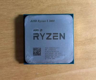AMD Ryzen 5 3600 6-Core 12-Thread AM4 CPU Processor 3.6GHz - Tested Working