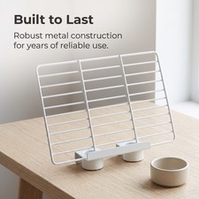 Bird Cage Platform, Metal Clip-On Parrot Long Grid Platform
