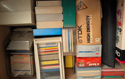 Mixed LOT of 275+ Floppy Disks 3.5 3.5'' Box Of Vintage Used & NEW Diskettes