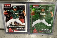 2026 Topps Payton Tolle RC Lot Base And Green Leaf Foil