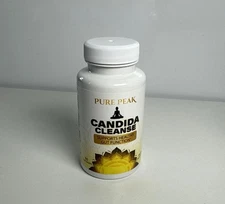 Pure Peak Candida Cleanse - Gut & Colon Support 60 Capsules - for Men & Women
