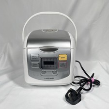 Lakeland 31822 Mini Multi Cooker 0.7L LED 8 Cooking Programme 400W White