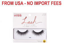 Kiss Lash Couture Faux Mink Collection False Eyelashes,  Gala  , 12mm, Easy to Ap