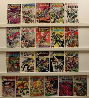 Strikeforce: Morituri   Lot of 21 comics   VERY FINE NEAR MINT   1986   See belo