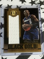 2012-13 Panini Gold Standard - Black Gold Threads Bismack Biyombo #91 /199 RC