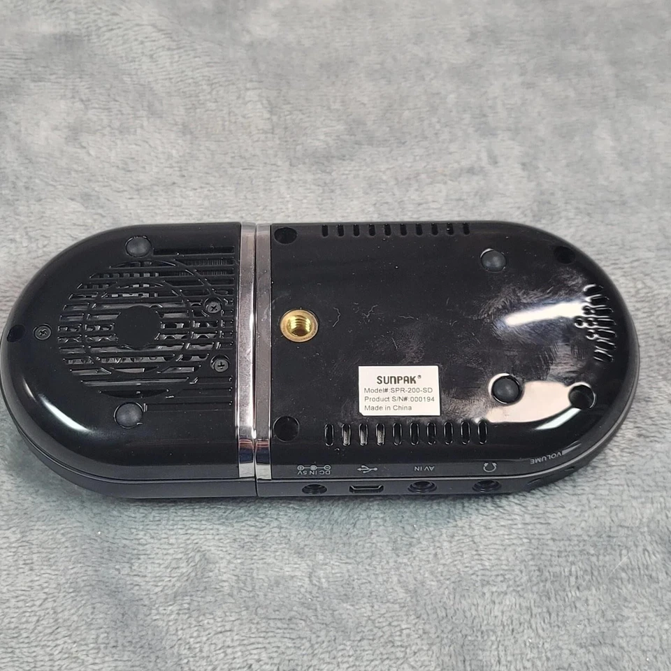 Sunpak 200 цифровой мини проектор SPR-200-SD LED 640 x 480 USB AV SD штатив коробка - Изображение 3 из 4