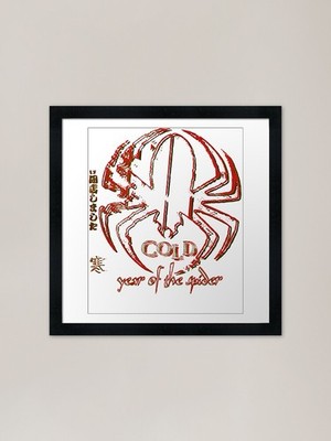 Cold Band Year Of The Spider Distre Gerahmtes Wandbild Poster Leinwanddruck Bild