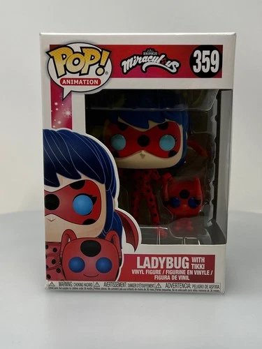 Funko POP! Animation Miraculous Ladybug with Tikki #359 Vinyl Figure DAMAGED BOX