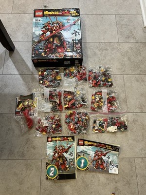 LEGO MONKIE KID: Monkey King Warrior Mech (80012) Missing Bags 1-4 As-is Parts