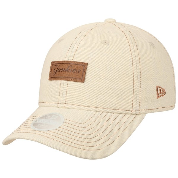New Era 9Twenty Yankees Script Logo Cap Basecap Baseballcap Curved Brim MLB NY-image