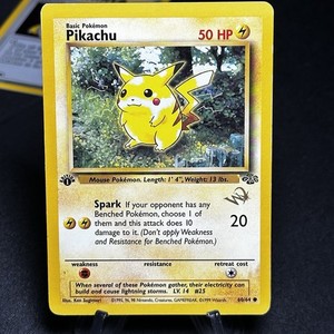 Pikachu Pokemon Card 1995