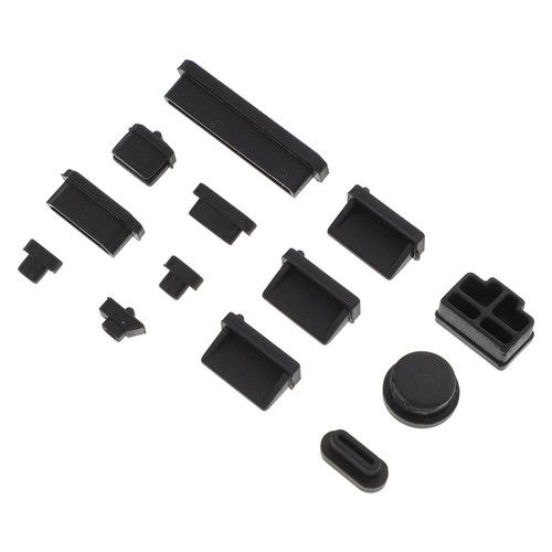 3 Set Port Anti Plug PC Anti Cover Computer Port Stopper Laptop Port Plugs - 第 1/12 張圖片
