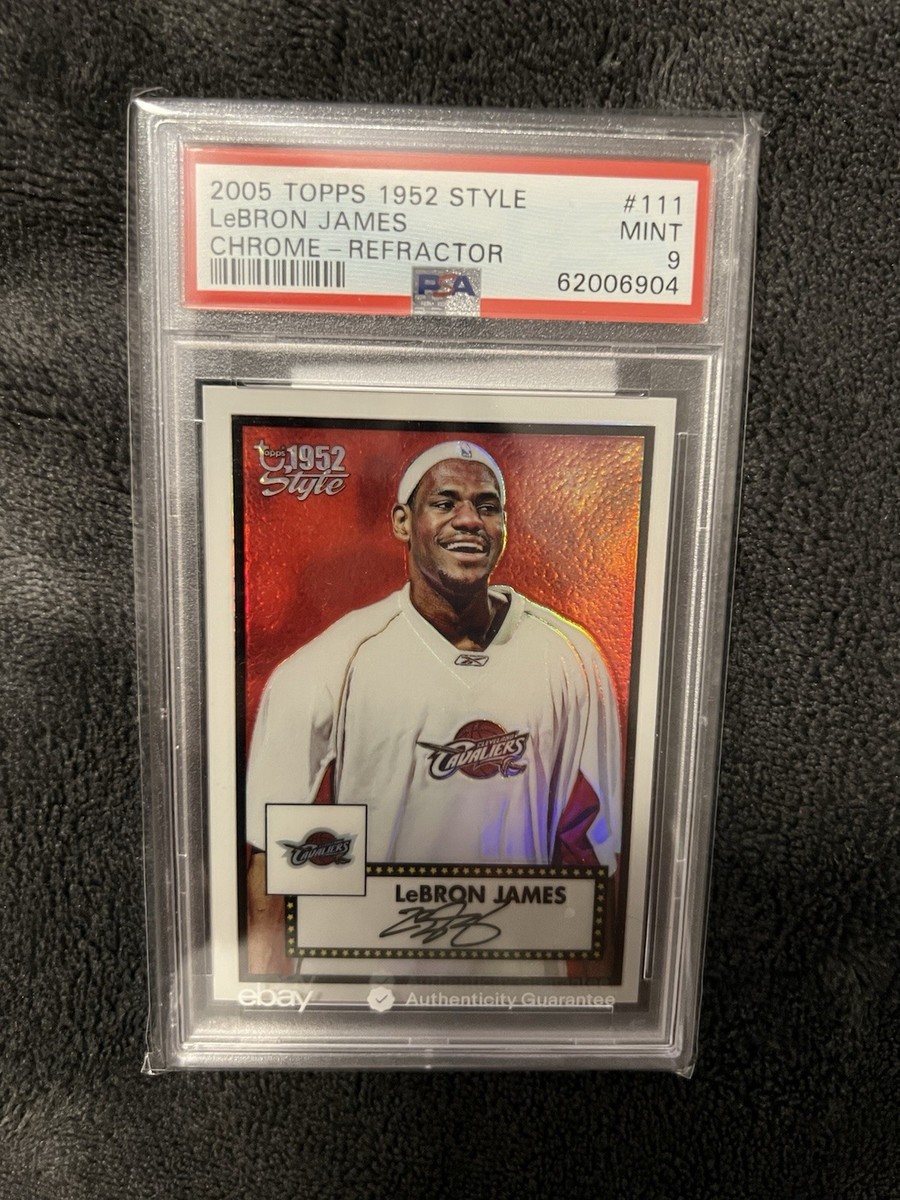 2005-06 Topps 1952 Style - LeBron James #111 Chrome Refractor /299